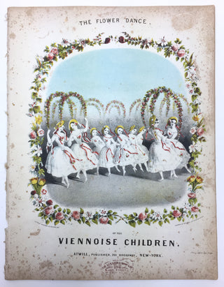 [Viennoise Children] Maretzek, Max. (1821–1897) The Flower Dance of the Viennoise Children - Sheet Music