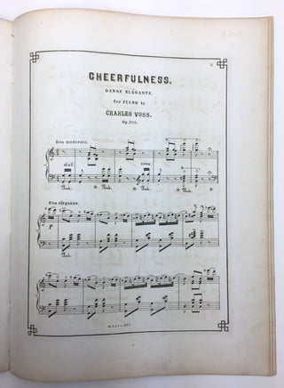 [Viennoise Children] Maretzek, Max. (1821–1897) The Flower Dance of the Viennoise Children - Sheet Music