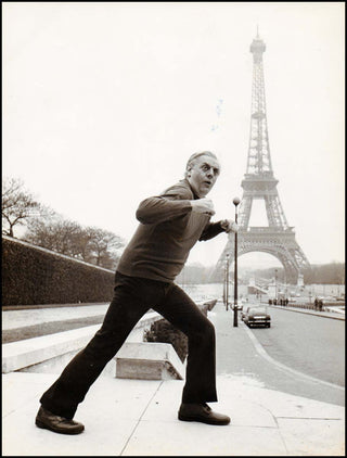 [Literature & Art] Fo, Dario. (1926-2016) Vintage Photograph in Paris