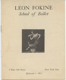 [Fokine, Leon. (1905–1973) & Fedorova, Alexandra. (1889–1972)] Brochure for the Leon Fokine School of Ballet