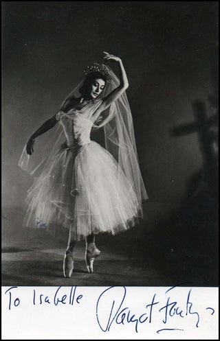 [Dance] Fonteyn, Margot. (1919-1991) Signed Photograph