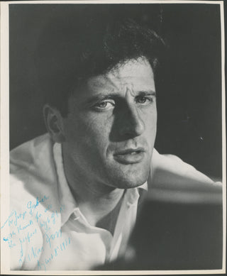 Foss, Lukas. (1922–2009) Signed Photograph "with thanks for all the perfect high g's + A's"