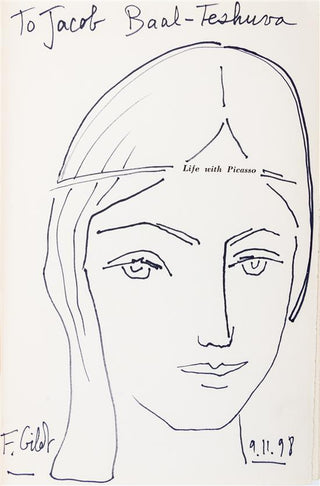 [Picasso, Pablo. (1881–1973)] Gilot, Françoise. (b. 1921) Life with Picasso - INSCRIBED WITH AN ORIGINAL DRAWING