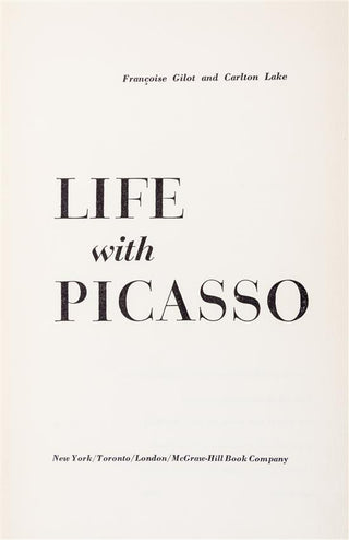 [Picasso, Pablo. (1881–1973)] Gilot, Françoise. (b. 1921) Life with Picasso - INSCRIBED WITH AN ORIGINAL DRAWING