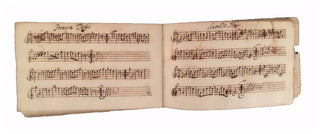 [Hunting Horn] Chasse à Courre - Eighteenth-Century Autograph Musical Manuscript