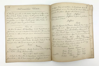 [French Opera] [Bizet, Georges. (1838–1875)] [Halévy, Fromental. (1799–1862)] [Audran, Edmond. (1840–1901)] Group of Three Early Manuscript Performance Prompt Books