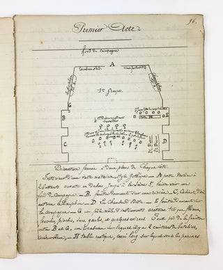 [French Opera] [Bizet, Georges. (1838–1875)] [Halévy, Fromental. (1799–1862)] [Audran, Edmond. (1840–1901)] Group of Three Early Manuscript Performance Prompt Books