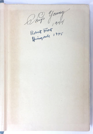 Frost, Robert. (1874 - 1963 Collected Poems of Robert Frost - SIGNED