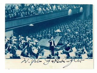 Furtwängler, Wilhelm. (1886-1954) Signed Photograph