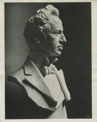 [Gabrilowitsch, Ossip. (1878–1936)] Putnam, Brenda. (1890–1975) Original Photograph of a Bust Sculpture