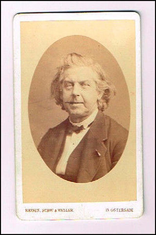 Gade, Niels. (1817 - 1890) CDV Photograph