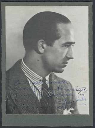 Galve, Luis. (1908–1995) Signed Photograph