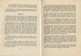 Garbo, Greta. (1905 - 1990) Classical Nutrition - The Copy of Greta Garbo