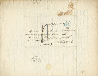 Gardel, Pierre. (1758 - 1840) Autograph Letter Signed