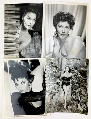 Gardner, Ava. (1922–1990) Group of Four Promotional Photographs