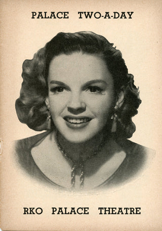 Garland, Judy. (1922–1969) Five Concert Programs