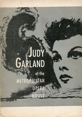 Garland, Judy. (1922–1969) Five Concert Programs