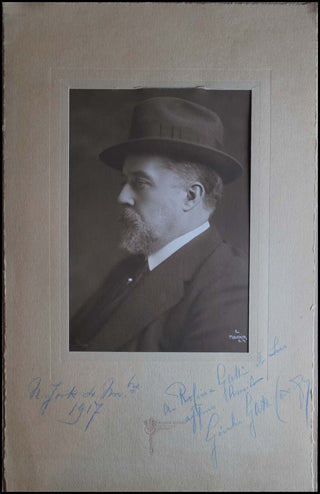 Gatti-Casazza, Giulio. (1869-1940) Signed Photograph to Rosina Galli