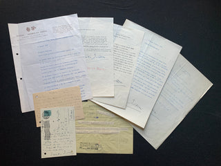 Gavazzeni, Gianandrea. (1909–1996) "I find myself quite embarrassed, mortified, upset" - Collection of Correspondence