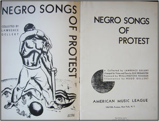 Gellert, Lawrence. [Editor] Negro Songs of Protest.