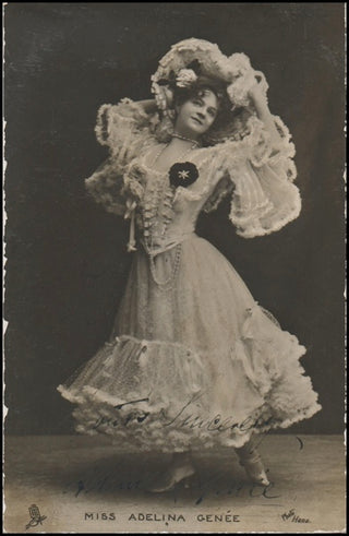 Genée, Adelina. (1878-1970) Signed Photograph