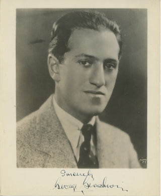 Gershwin, George. (1898–1937) Signed Photograph