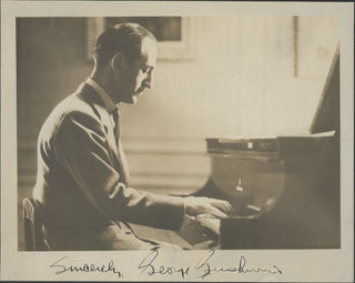 Gershwin, George. (1898–1937) Signed Photograph