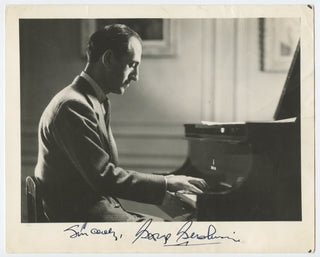 Gershwin, George. (1898–1937) Signed Photograph