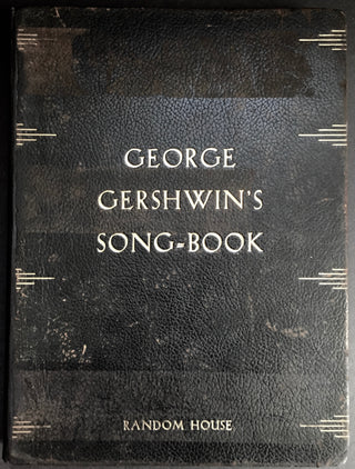 Gershwin, George. (1898–1937) George Gershwin's Song-book, SIGNED