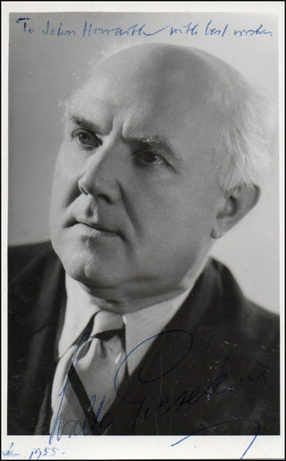 Gieseking, Walter. (1895-1956) Signed Photograph