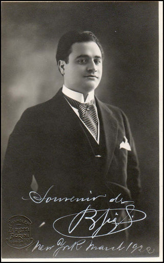 Gigli, Beniamino. (1890-1957) Signed Photograph