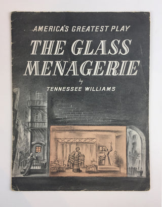 Williams, Tennessee. (1911–1983) "The Glass Menagerie" - 1947 Program with Ticket Stub