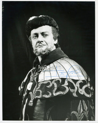 Gobbi, Tito. (1913-1984) Signed Costume Photograph as Rodrigo in Don Carlos