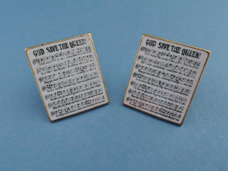 [God Save the Queen] Enamel Stud Buttons