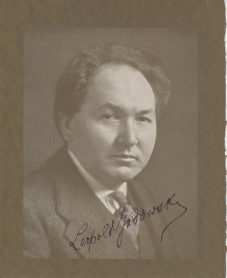 Godowsky, Leopold. (1870–1938) Signed Photograph