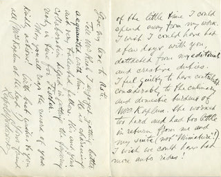 Godowsky, Leopold. (1870–1938) Archive of Autograph Letters