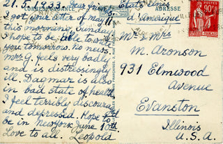 Godowsky, Leopold. (1870–1938) Archive of Autograph Letters