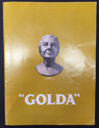 Meir, Golda. (1898–1978) & Bancroft, Anne. (1931–2005) Collection of Signed items related to the 1977 play "Golda"