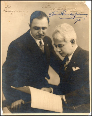 Goldman, Edwin Franko. (1878 - 1956) & Meyers, Albertus L.  Signed Photograph