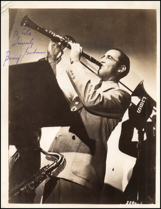 Goodman, Benny. (1909 - 1986) Signed Photograph