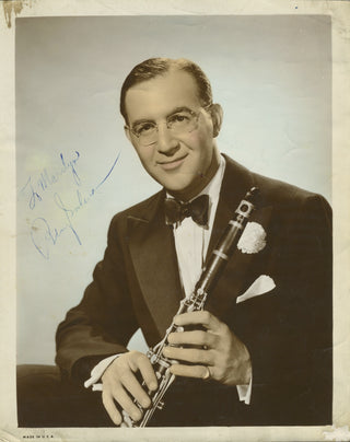 Goodman, Benny. (1909–1986) Signed Photograph