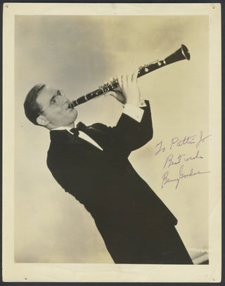 Goodman, Benny. (1909–1986) Signed Photograph