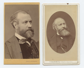 Gounod, Charles-François. (1818–1893) Two Carte de Visite Photographs