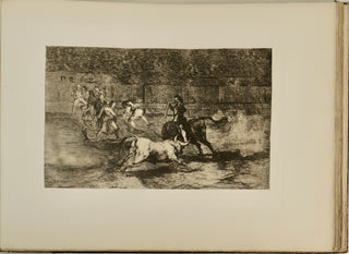 Goya, Francisco. (1746 - 1828) Tauromachie. Faksimileausgabe. 43 Heliogravüren. Herausgegeben von Dr. Heinrich Pallmann.