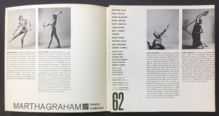 Graham, Martha. (1894–1991) [Leabo, Karl B.] Martha Graham - SIGNED