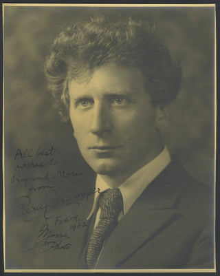 Grainger, Percy. (1882–1961) Signed Photograph