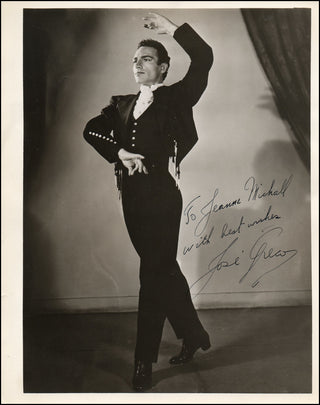 Greco, José. (1918–2000) Signed Photograph