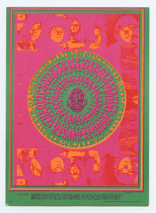 [Psychedelia] [Wilson, Wes. (1937–2020)] [Graham, Bill. (1931–1991)] Group of Psychedelic Handbills