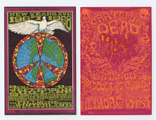 [Psychedelia] [Wilson, Wes. (1937–2020)] [Graham, Bill. (1931–1991)] Group of Psychedelic Handbills