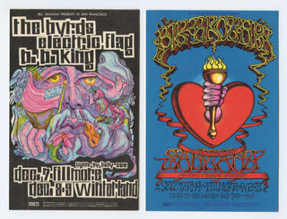 [Psychedelia] [Wilson, Wes. (1937–2020)] [Graham, Bill. (1931–1991)] Group of Psychedelic Handbills